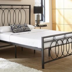 Thebedroomstore.com Norfolk Metal Platform King Size Bed Platform Beds